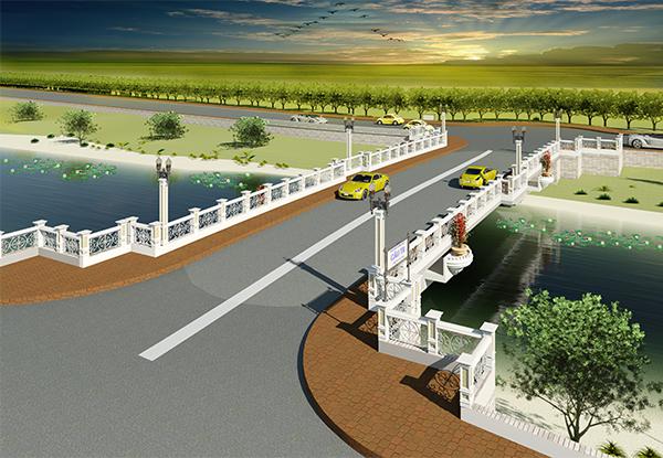 Cầu T6 - Kết nối KDC Vĩnh Phú I (Giai đoạn 2) với KDC Bình Chiểu (quận Thủ Đức)