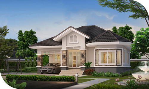 Biệt thự 1 tầng