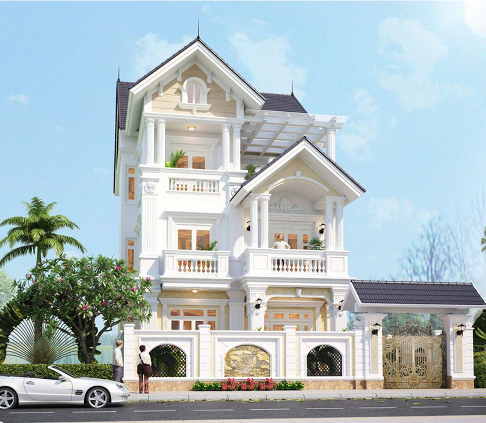 Biệt thự 3 tầng
