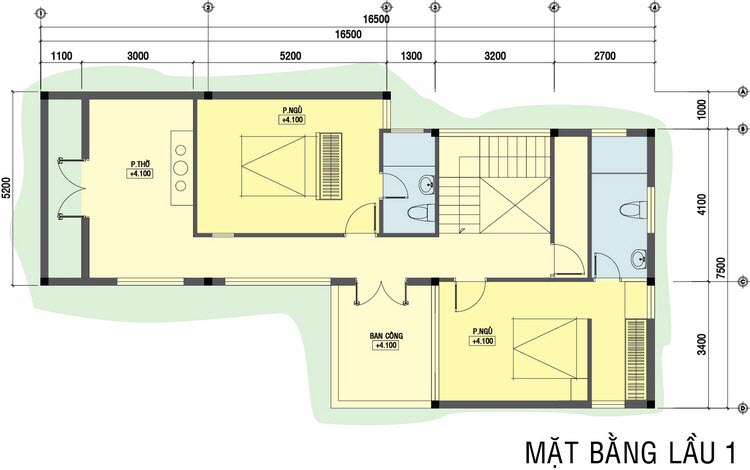 Biệt thự 2 tầng