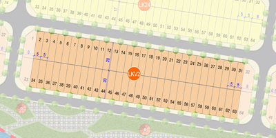  Liên kế vườn căn giữa