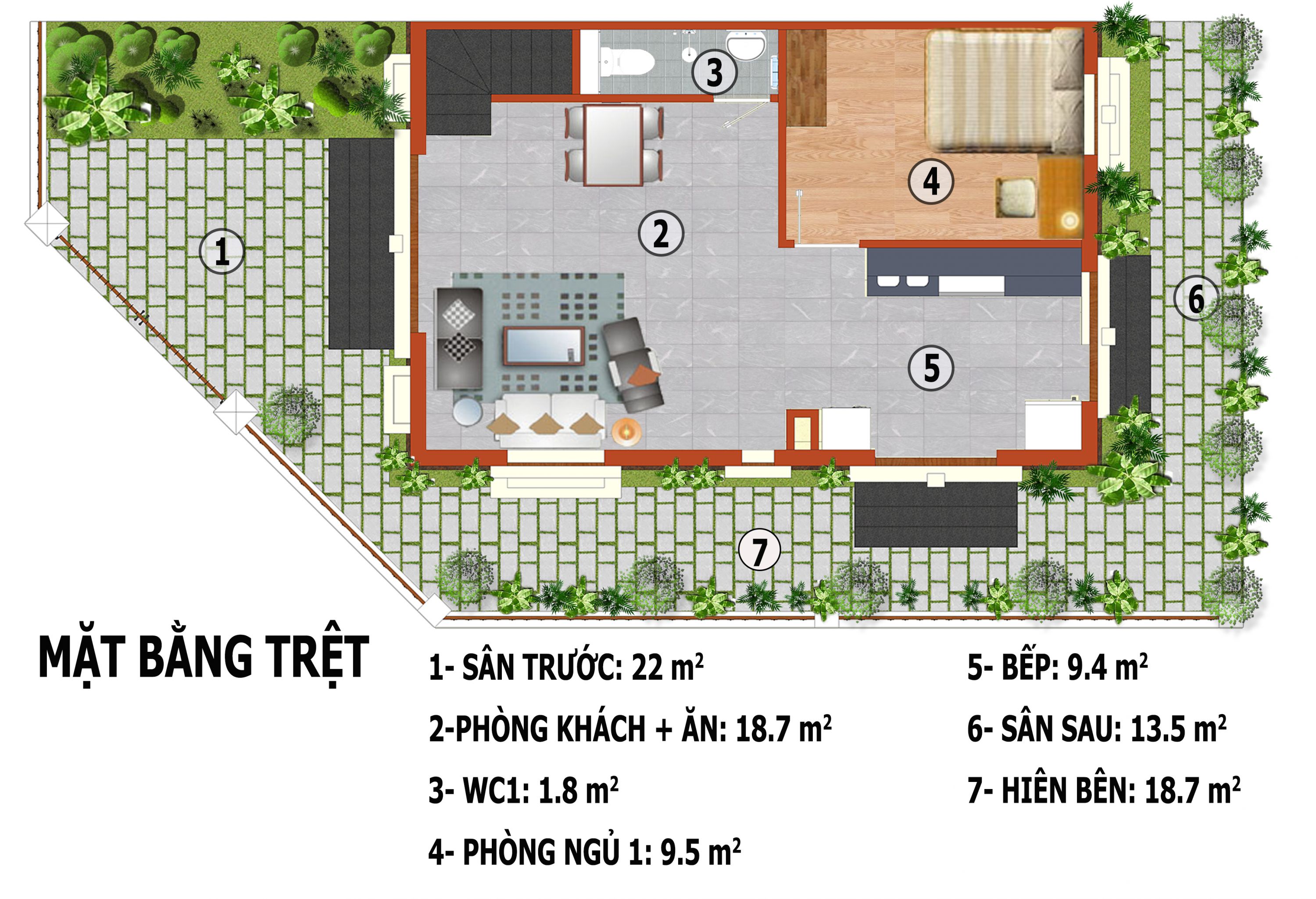 Liên kế 2 tầng căn bìa